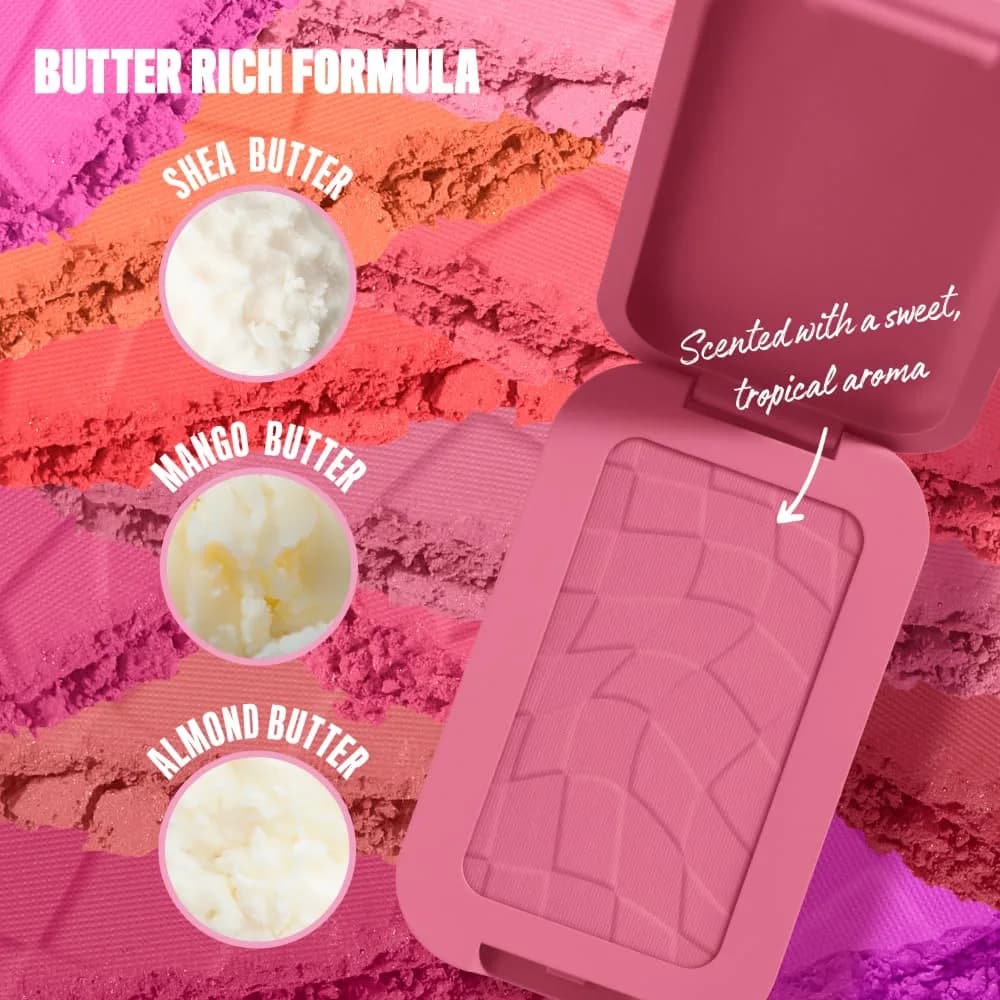 NYX PROFESSIONAL MAKEUP Buttermelt Powder Blush 4.8g (0.17 oz) - For The Butta | 12HR Wear Vegan Formula - view 2