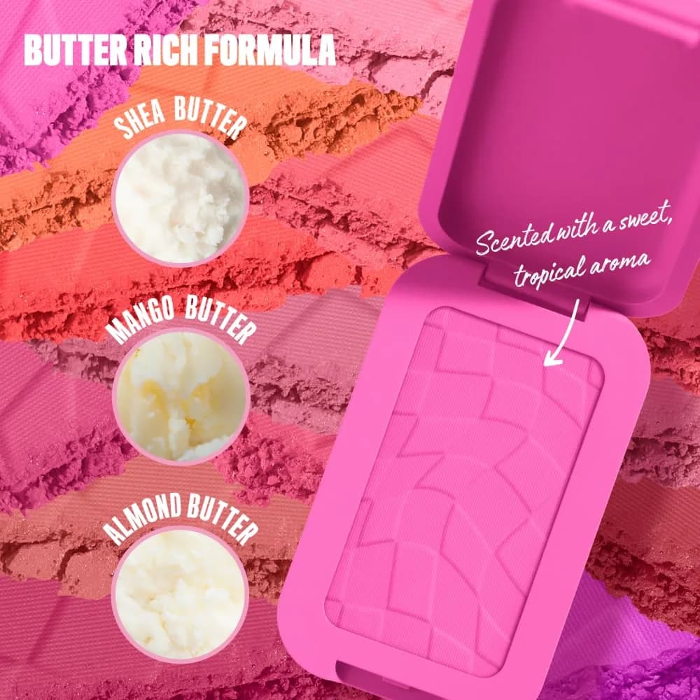 NYX PROFESSIONAL MAKEUP Buttermelt Powder Blush, My Butta Half | 5g (0.17 oz) Buildable Matte & Glowy Finish - view 2