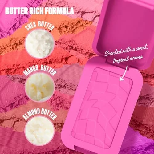 NYX PROFESSIONAL MAKEUP Buttermelt Powder Blush, My Butta Half | 5g (0.17 oz) Buildable Matte & Glowy Finish thumbnail 2