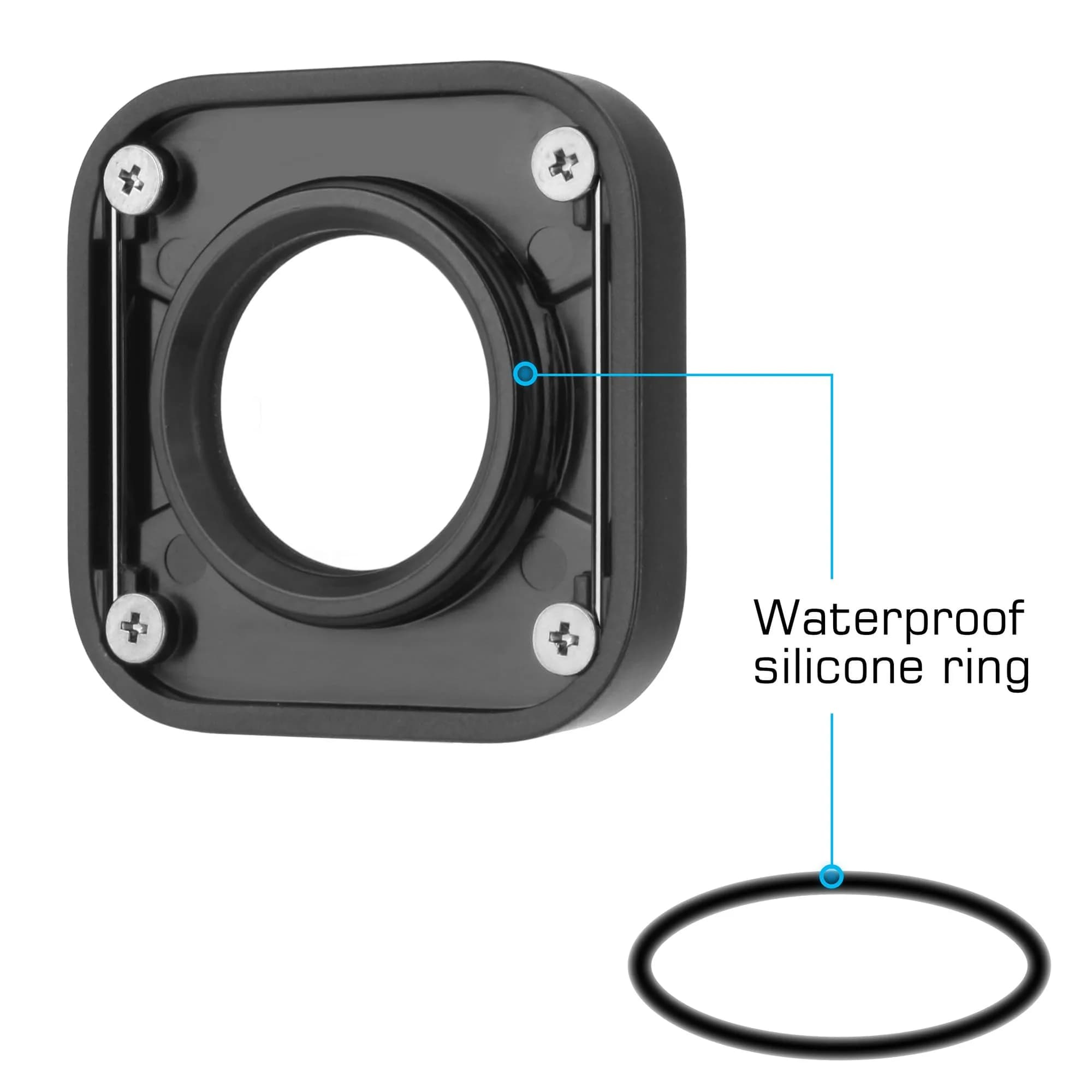 GEPULY Protective Lens Replacement for GoPro Hero 12 11 10 9 Black Camera | 10m Waterproof Glass Cover - view 2