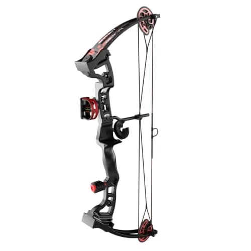 Barnett Vortex Lite G3 Youth Bow 22-25in Draw, 18-29lb, Fiber Optic Sight, D Loop, Quiver, Safety (110c) thumbnail 1
