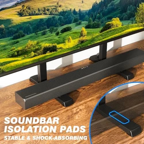 Rfiver Table Top TV Stand with Height Adjustable Legs for 37-90 Inch TVs | Max VESA 800x600mm, 150 lbs Capacity thumbnail 5