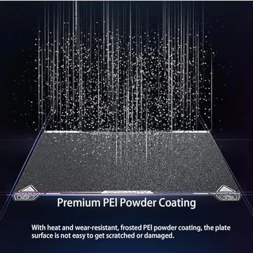 Comgrow K1C PEI Spring Steel Build Plate 235x235mm | Textured Surface for Creality K1/K1 SE thumbnail 5