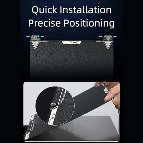 Comgrow K1C PEI Spring Steel Build Plate 235x235mm | Textured Surface for Creality K1/K1 SE thumbnail 3
