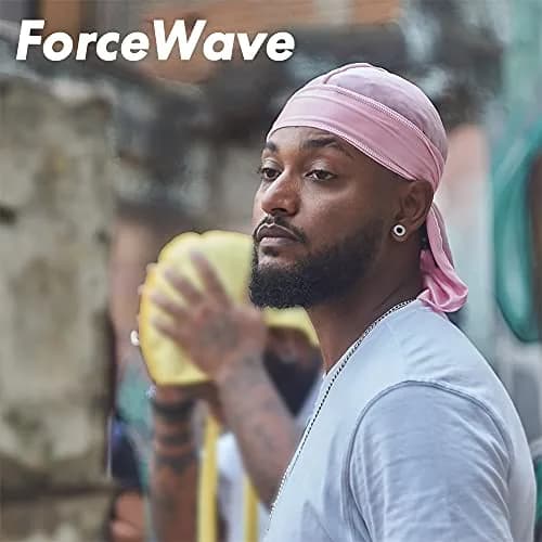 ForceWave Silky Durag and Wave Cap Set for Men & Women | 5-Piece Value Pack with 43" Long Tails thumbnail 8