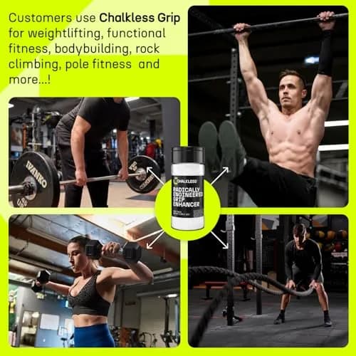 Chalkless Grip Enhancer 8g (0.28 oz) | Premium Liquid Chalk Alternative for Weightlifting, Yoga, Gaming thumbnail 6