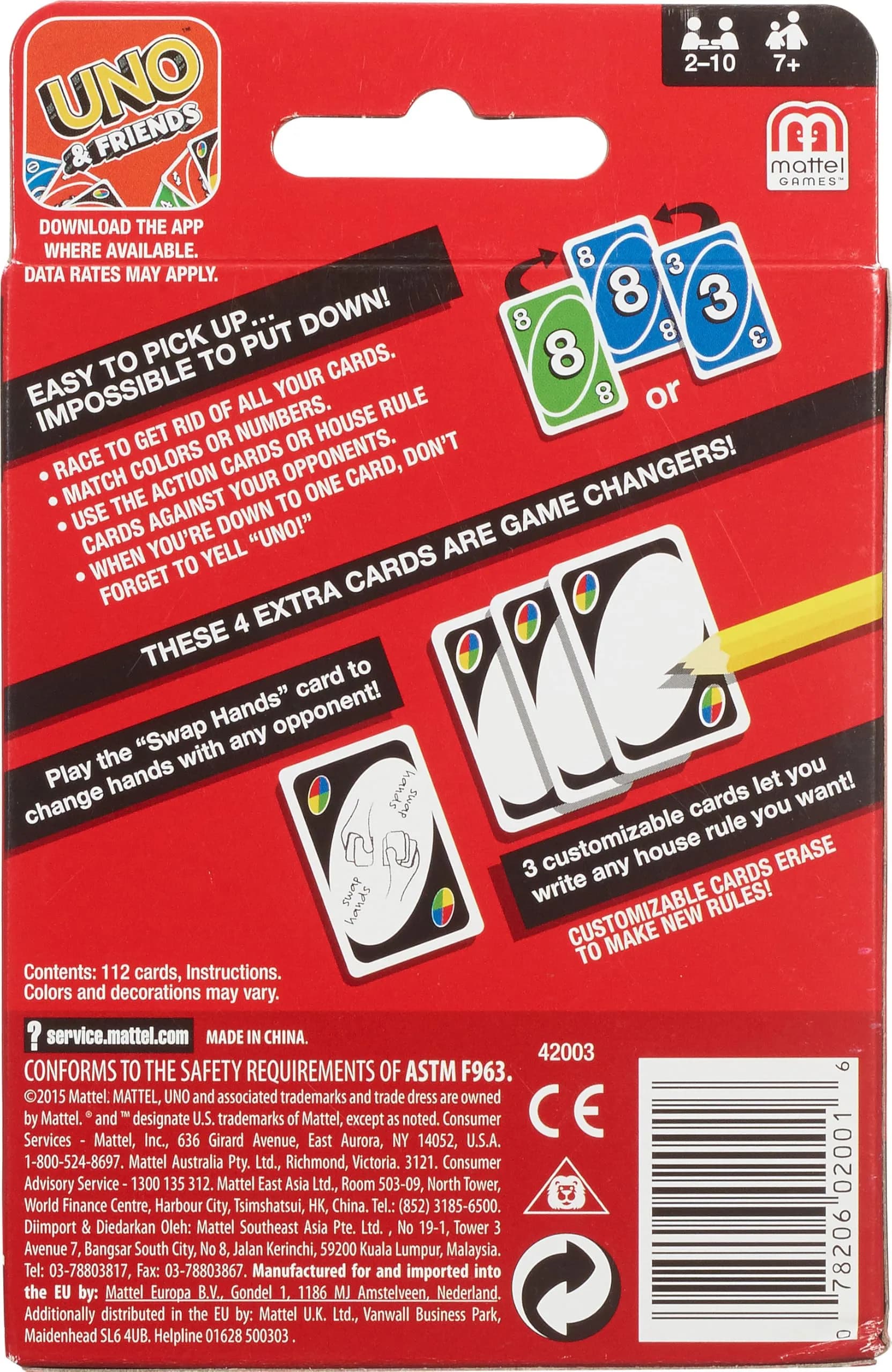 Mattel Games UNO Splash Card Game - view 6