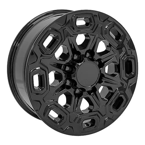 OE Wheels CV64B 20x8.5 Set(4) Gloss Black | 8x180 Bolt Pattern, 47ET Offset, Aluminum thumbnail 4