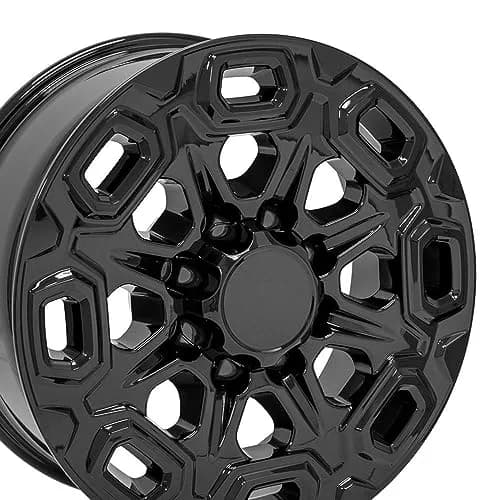 OE Wheels CV64B 20x8.5 Set(4) Gloss Black | 8x180 Bolt Pattern, 47ET Offset, Aluminum thumbnail 5