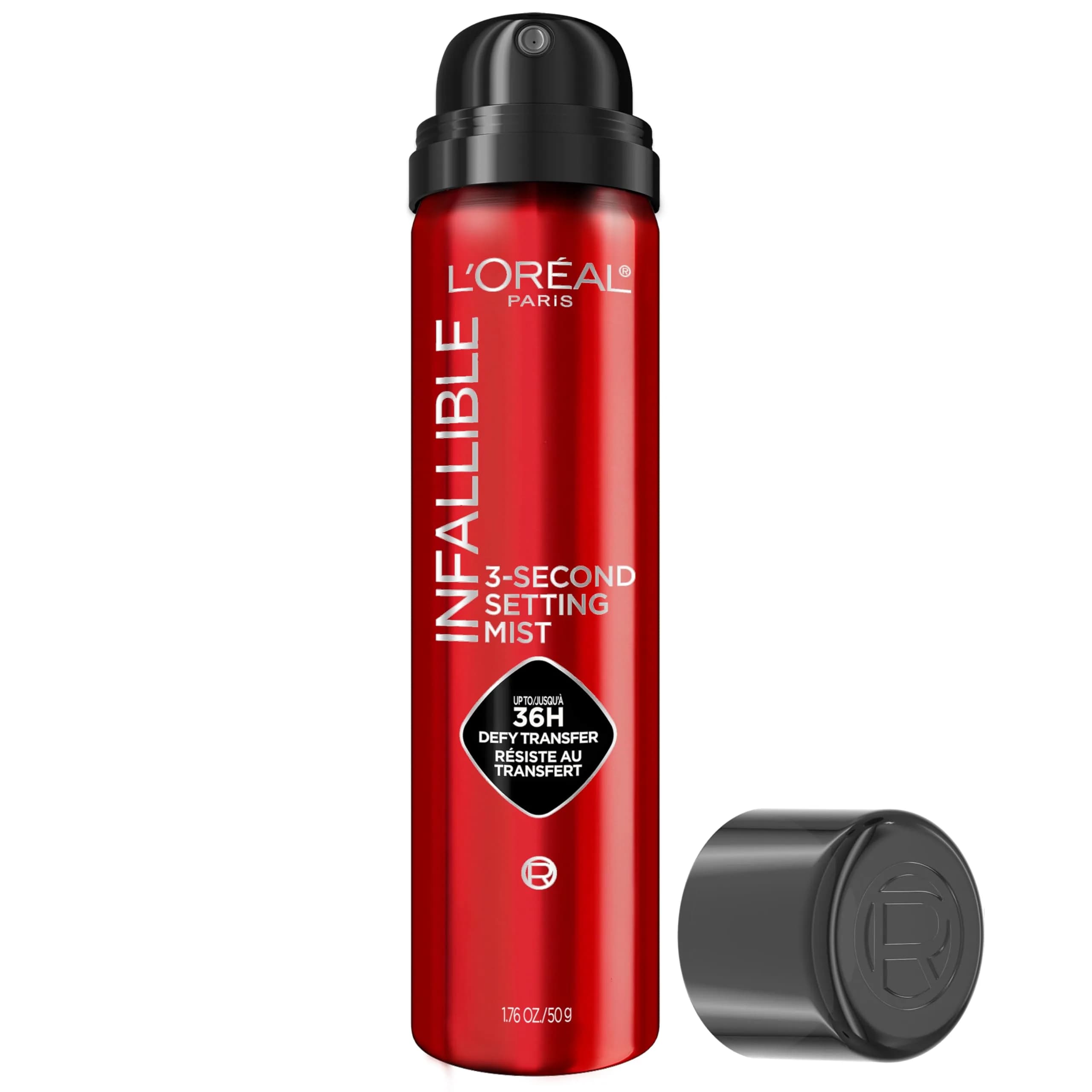 L'Oreal Paris Infallible 3-Second Setting Spray Mist 75ml (2.53 Fl Oz) | Locks Makeup for 36HR Wear - main product image