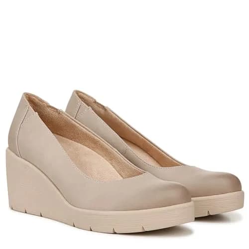Naturalizer Soul Women's About Time Wedge Casual Shoe Warm Taupe Tan 8.5 W | ContourFIT Technology Arch Support thumbnail 9