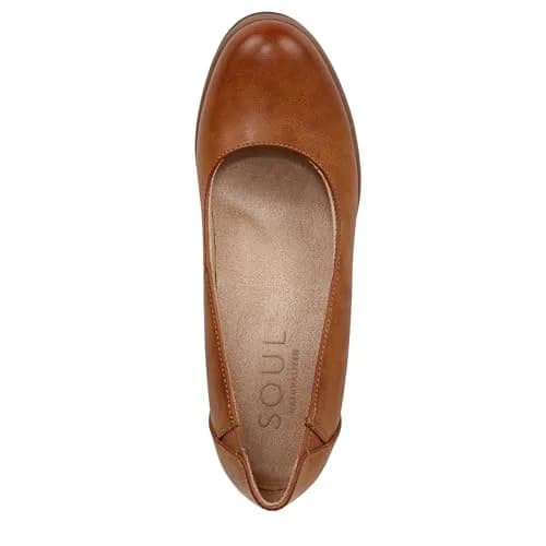 Naturalizer Soul Women's About Time Wedge Casual Shoe Gingerbread Brown 7 Wide | ContourFIT Arch Support thumbnail 5
