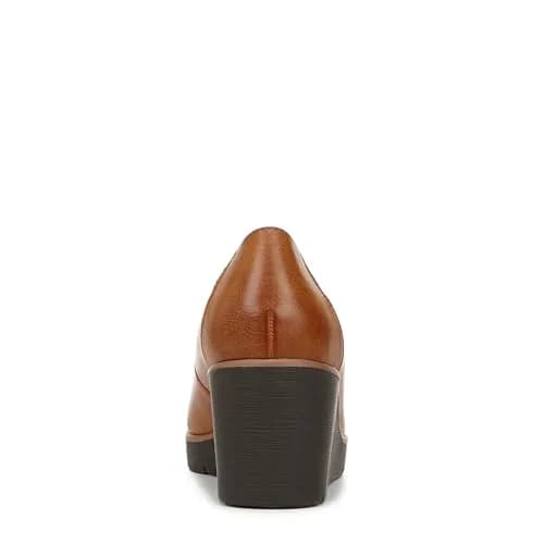 Naturalizer Soul Women's About Time Wedge Casual Shoe Gingerbread Brown 7 Wide | ContourFIT Arch Support thumbnail 3