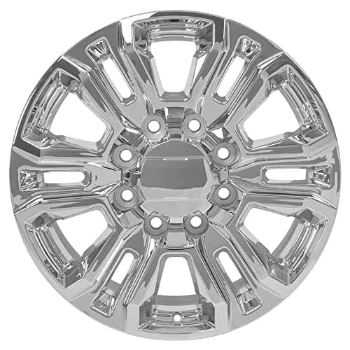 OE Wheels CV70B 20x8.5 Chrome Rims | 8x180 Bolt Pattern, 47ET Offset, 20-inch Alloy Wheels thumbnail 2