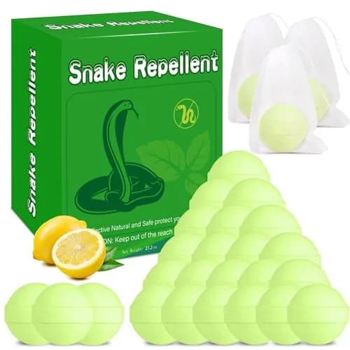 Enbabbor 24 Pc Snake Repellent Balls | Natural Yard & Indoor Snake Deterrent thumbnail 1