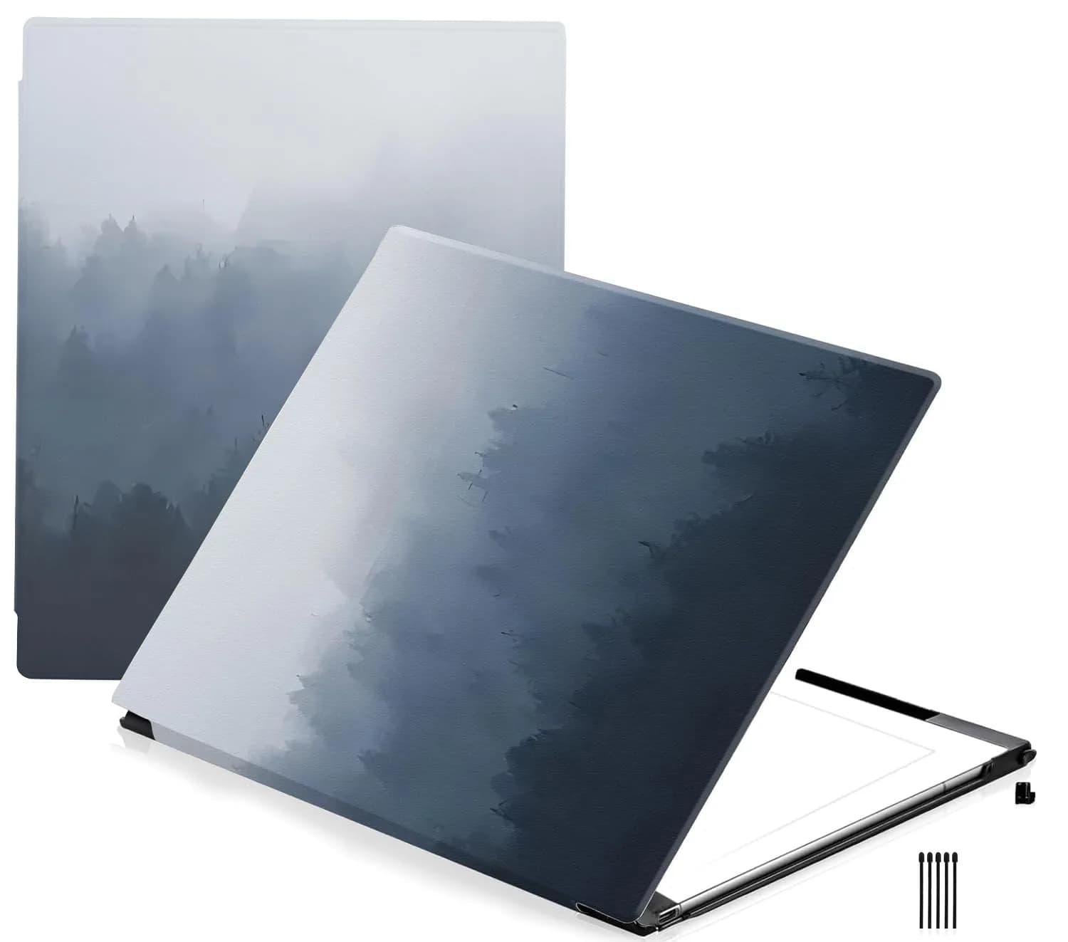 QIOFEARTH Case for Remarkable 2 Paper Tablet 10.3" | Slim Protective Cover with Pen Holder — Misty Jungle