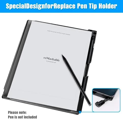 QIOFEARTH Case for Remarkable 2 Paper Tablet 10.3" | Slim Protective Cover with Pen Holder thumbnail 5