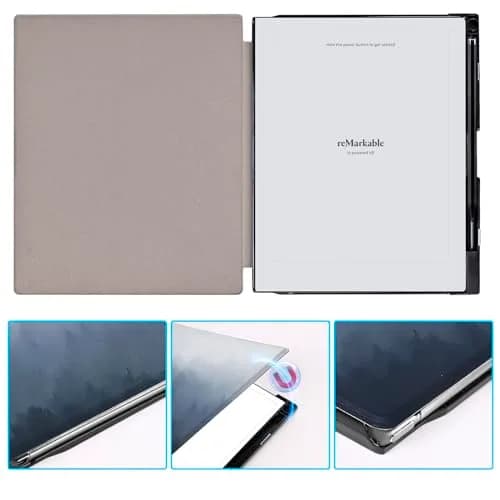 QIOFEARTH Case for Remarkable 2 Paper Tablet 10.3" | Slim Protective Cover with Pen Holder thumbnail 3