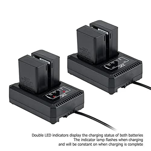 JJC EN-EL25 Battery Charger Dual Slot for Nikon Z50 II Z50 Z30 Zfc Cameras | USB Power & Overheat Protection thumbnail 5