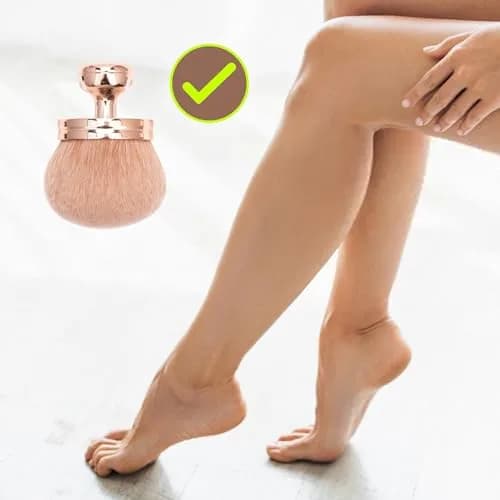 BABYSHEEP Extra Large Body Makeup Brush 3.2inch Rose Gold-Gold | Flawless Self Tan & Body Application thumbnail 5