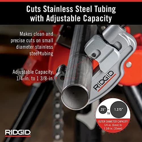 RIDGID 24" & 18" Pipe Wrench Set | Stainless & Aluminum, Heavy Duty, 3 & 2.5 Inch Capacity thumbnail 4