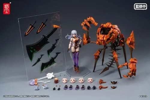 蝸之殻(SNAIL SHELL) Cochlear Shell Pumpkin Princess Action Figure 7.9 inches | PVC, ABS, POM, Magnet, 1/12 Scale thumbnail 8