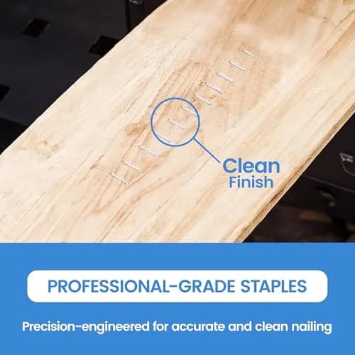 meite T50 Staples 1/2 Inch Heavy Duty Galvanized Staples for Staple Gun | Rust-Resistant, 20 Gauge, 1,512 Counts thumbnail 6