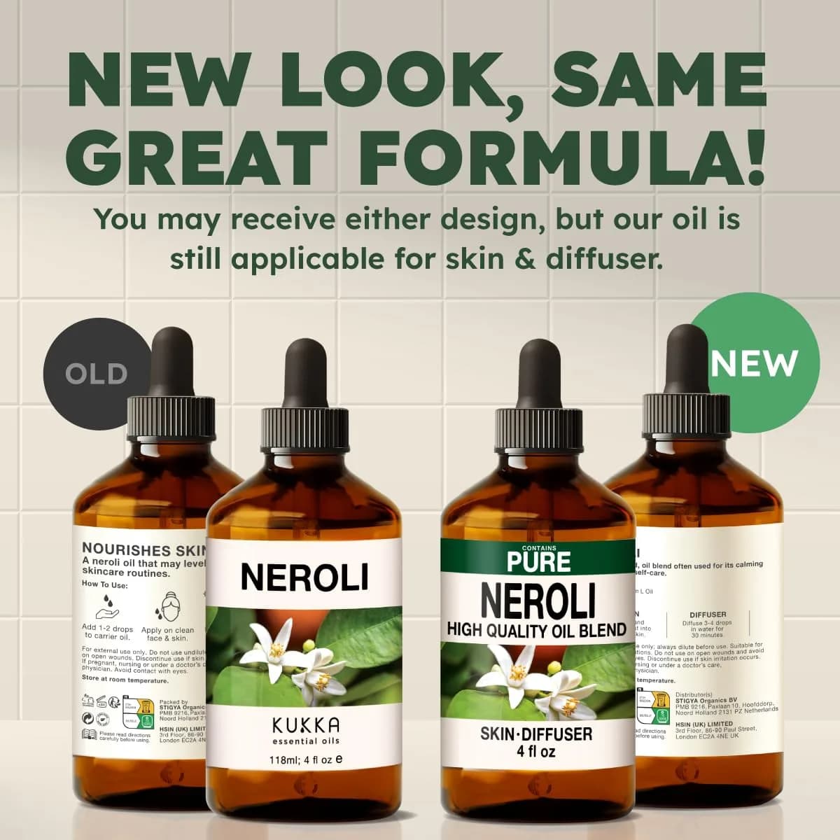 KUKKA Neroli Essential Oil 118ml (4 Fl Oz) | Pure Aromatherapy & Skin Care - view 7
