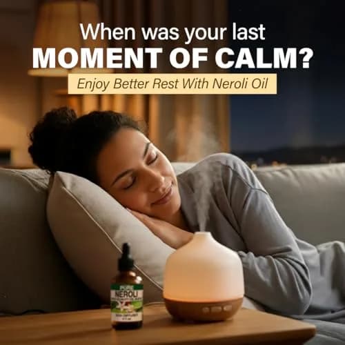KUKKA Neroli Essential Oil 118ml (4 Fl Oz) | Pure Aromatherapy & Skin Care thumbnail 2