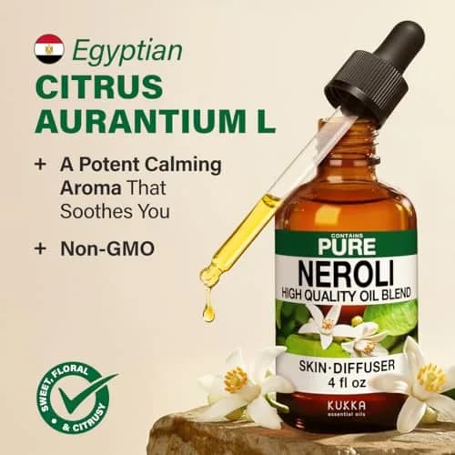 KUKKA Neroli Essential Oil 118ml (4 Fl Oz) | Pure Aromatherapy & Skin Care thumbnail 3