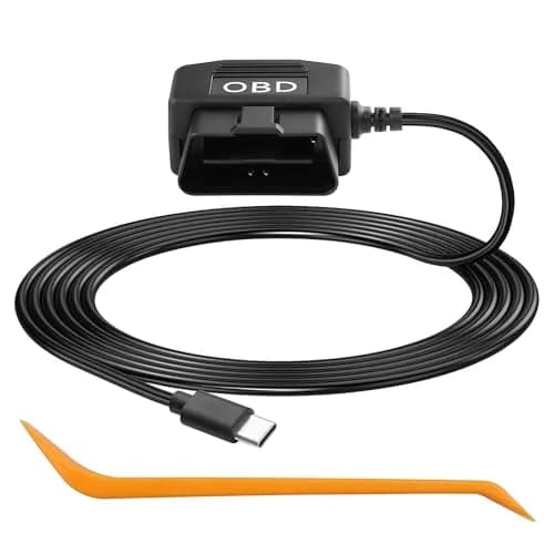 CERRXIAN OBD Power Cable for Dash Camera 3.5M | 24-Hour Surveillance with Low Voltage Protection thumbnail 1
