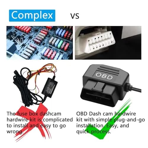 CERRXIAN OBD Power Cable for Dash Camera 3.5M | 24-Hour Surveillance with Low Voltage Protection thumbnail 7