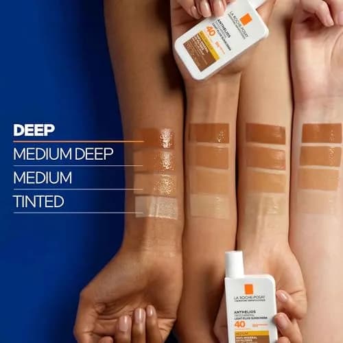 La Roche-Posay Anthelios Tinted Mineral Face Sunscreen SPF 40 Deep | 50ml (1.7 Fl Oz) | Broad Spectrum Protection thumbnail 5