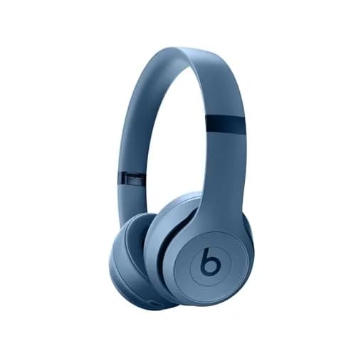 Beats Solo 4 Wireless On-Ear Bluetooth Headphones Up to 50-Hour Battery Slate Blue thumbnail 1