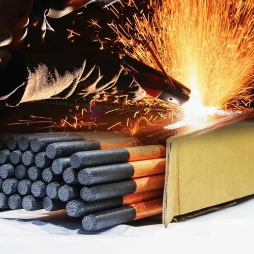 PATIKIL 10pcs 5mmx305mm Carbon Arc Gouging Rods Copper Graphite Coated | High-Temp Resistance & Conductivity thumbnail 6