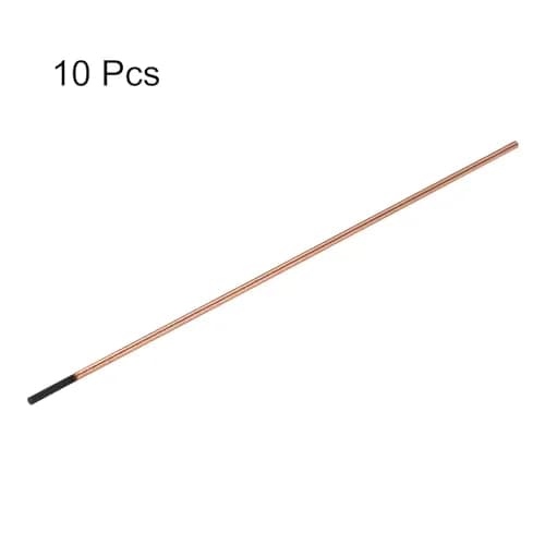 PATIKIL 10pcs 4mmx305mm Carbon Arc Gouging Rods Copper Graphite | High-Temp Resistance & Welding Precision thumbnail 3