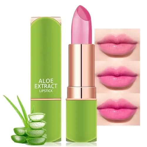 BINGBRUSH Jelly Color Changing Lipstick Queen, 1 Count | Long Lasting Waterproof Lip Balm with Aloe Vera (Dancing Fuchsia) thumbnail 1