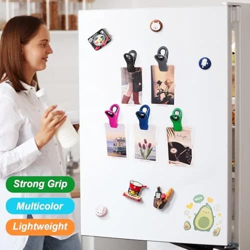 Jetmore 12 Pack Chip Clips | Strong Grip Food Storage Bag Clips for Kitchen & Office thumbnail 3