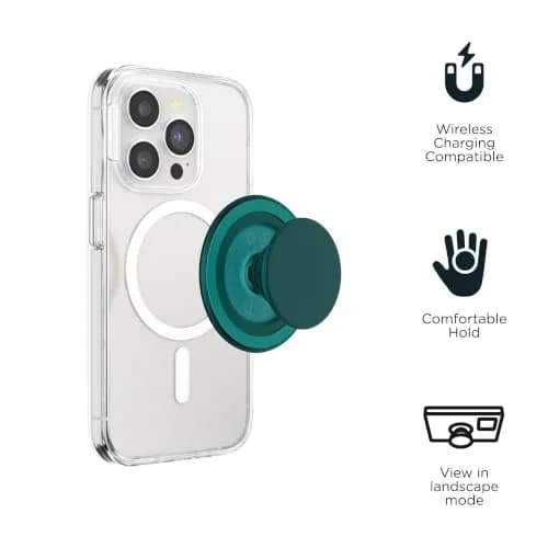 PopSockets Phone Grip for MagSafe | Magnetic Holder & Stand in Fresh Pine (40g) thumbnail 4