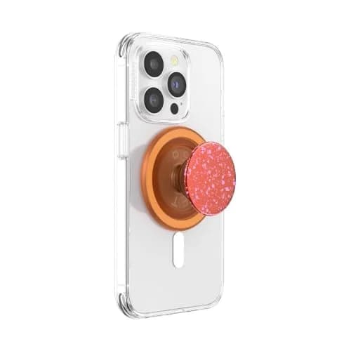 PopSockets Phone Grip for MagSafe 1 Count | Magnetic Stand & Grip, Clay Speckle thumbnail 1