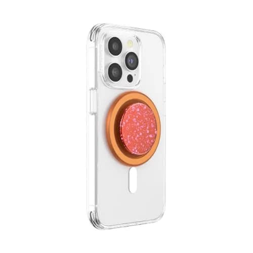 PopSockets Phone Grip for MagSafe 1 Count | Magnetic Stand & Grip, Clay Speckle thumbnail 2