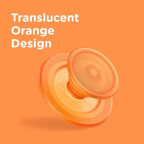 PopSockets Phone Grip for MagSafe Orange Zest | Magnetic MagSafe Compatible Stand & Grip thumbnail 5