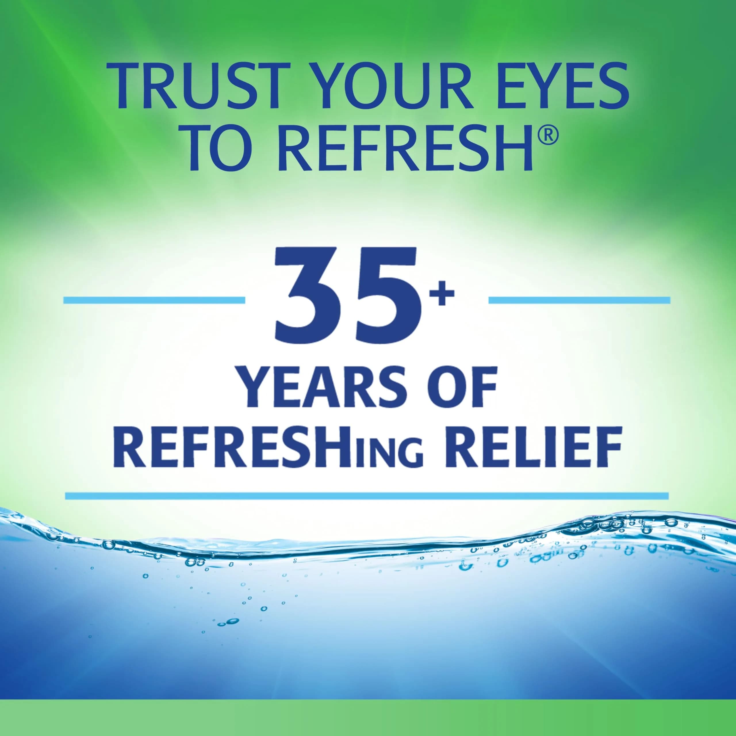 Refresh Tears Lubricant Eye Drops for Dry Eyes, 0.5 fl oz (15 ml) | USA Authentic Import - view 3