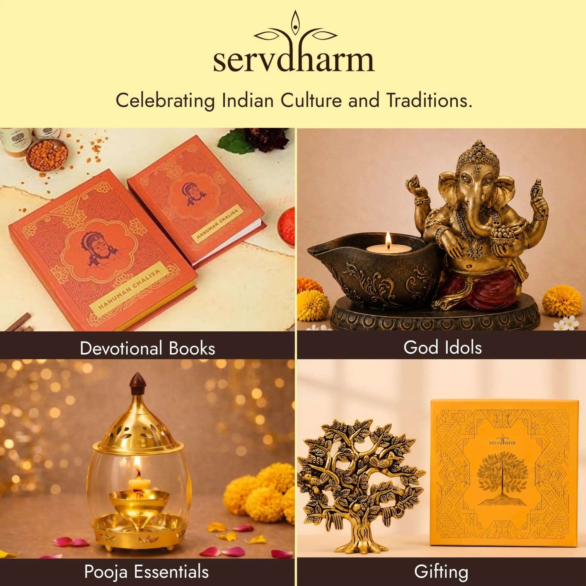 Servdharm Pagri Ganesh Idol for Car Dashboard | 8.1 cm (3.2") Resin Statue | Home Decor, Office Desk, Puja & Gifting - view 8