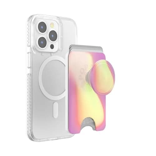 PopSockets Phone Wallet for MagSafe with Grip- Aurange | Slim Magnetic Wallet with Card Holder thumbnail 1