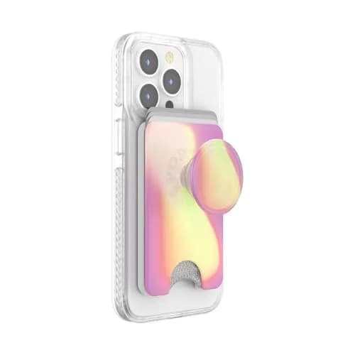 PopSockets Phone Wallet for MagSafe with Grip- Aurange | Slim Magnetic Wallet with Card Holder thumbnail 2