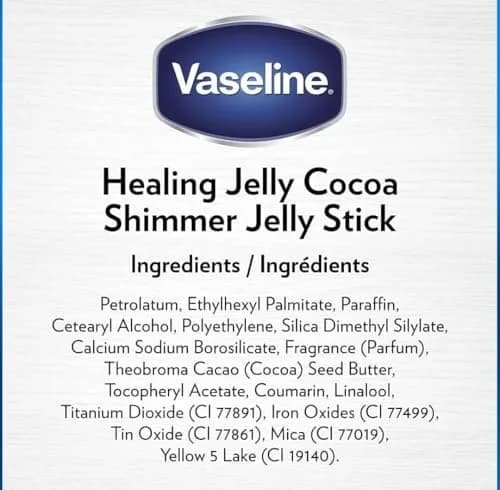Vaseline Cocoa Shimmer Jelly Stick 1.4 Oz | Luminous Body Highlighter & Moisturizer for Glowing Skin thumbnail 5