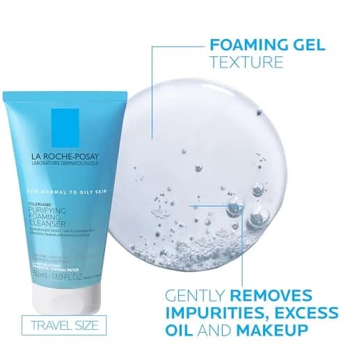 La Roche-Posay Toleriane Skin Care Set, Face Moisturizer & Face Wash | Dermatologist Tested for Sensitive Skin thumbnail 6