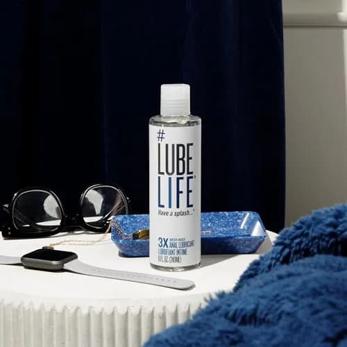 LubeLife 3X Anal Water-Based Lubricant 240ml (8 Fl Oz) | Extra Thick Glide for Anal Play thumbnail 5