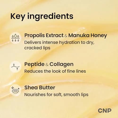 CNP Honey Lip Butter Propolis Lipcerin™ 01 Original 15ml (0.5 fl.oz.) | 12-Hour Hydration for Dry Lips thumbnail 5